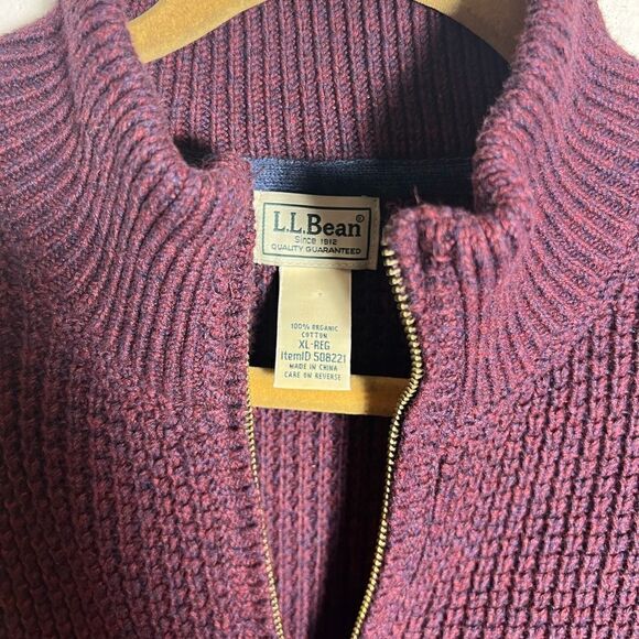 Vintage Plum L.L. Bean Sweater - Picture 3 of 7